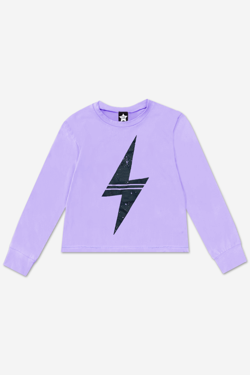 Washed Cotton Long Sleeve Easy Tee