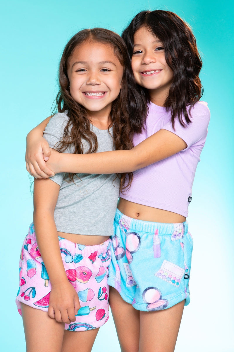 Fuzzy Plush Dolphin Short