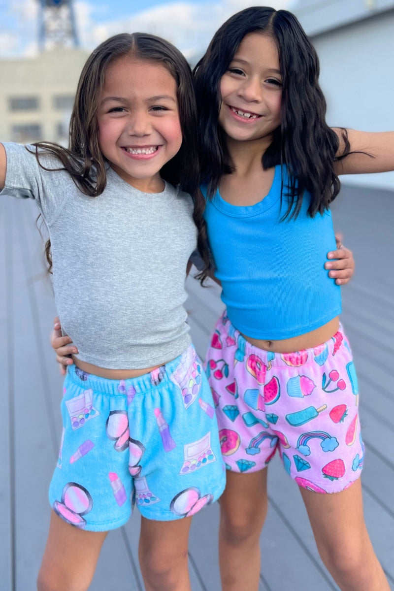 Fuzzy Plush Dolphin Short